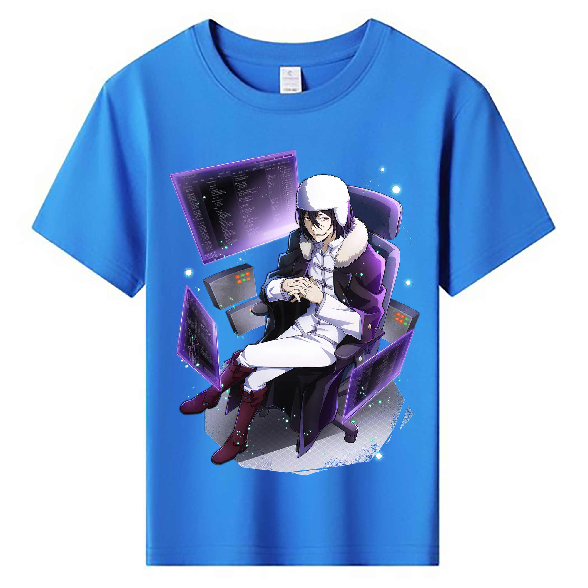 （画像用） 文豪ストレイドッグス Bungo Stray Dogs 綿100％キッズTシャツ（フロントプリント）